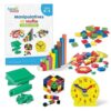 hand2mind Math Kit for Kids Grade K-2, Homeschool Supplies (292 Pieces)