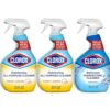 Clorox All-Purpose and Bathroom Disinfectant Cleaner Bundle, 32 Oz and 30 Oz, Pack of 3