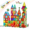 Magnetic Tiles Building Set for Kids - 42 Pieces