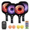 Pickleball Paddles Set with Honeycomb Core