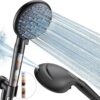 Veken Filtered Shower Head with Handheld and 9 Spray Functions