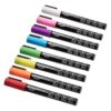 Amazon Basics Chalk Markers, Fine Point, 8-Pack, Bright Colors