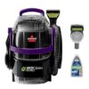 BISSELL SpotClean Pet Pro Portable Carpet Cleaner, 2458, Grapevine Purple, Black, Large
