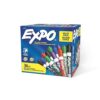 Dry Erase Markers, Chisel Tip, Assorted Colors, 36 Pack