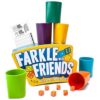 Brybelly Farkle Dice Game for 2-6 Players with Dice Cups, Scorecards, and Instructions