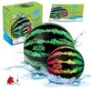 2 Pack Watermelon Ball Pool Toys - Swimming, Football, Tag Games for Kids, Teens, Adults, and Family