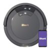 Shark AV753 ION Robot Vacuum with Tri-Brush System, Wifi Connectivity, 120 Min Runtime, Alexa Compatibility and Multi Surface Cleaning - Grey