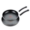 T-fal Ultimate Hard Anodized Nonstick Fry Pan Set - 2 Piece, 8" & 10"