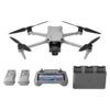 DJI Air 3 Fly More Combo with DJI RC 2, Drone with Camera 4K, Dual Primary Cameras, 3 Batteries for Extended Flight Time, 48MP Photo, 20Km Max Video Transmission, FAA Remote ID Compliant