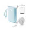 NIIMBOT Label Maker Machine D11 Label Printer Tape Included Portable Wireless Connection Multiple Templates Available for Phone Easy to Use Office Home Organization USB Rechargeable