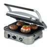 Cuisinart Panini Press, Stainless Steel Griddler, Sandwich Maker & More