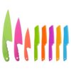 MOTYAWN 8 Pieces Kids Plastic Nylon Cooking Knife Set, Safe Knives for Bread Without BPA,Children's Safe Cooking Chef Nylon Knives for Cooking and Cutting Fruits, Veggies & Cake