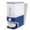 Rubtlamp 20 Lbs Large Capacity Rice Dispenser with Lid, Moisture-Proof Food Storage Container for Kitchen