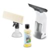 Kärcher WV 1 Plus - 2-in-1 Window Vacuum Squeegee - Perfect for Showers, Mirrors, Glass, and Countertops