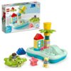 LEGO DUPLO Town Water Park 10989 Educational Building Bath Toy Set for Toddlers Ages 2+, Features a Floating Turtle Ring and Water Bucket to Encourage Imaginative Play in The Bath