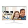 ASUS VY279HE-W 27” 1080P Monitor - White, Full HD, 75Hz, IPS, Adaptive-Sync/FreeSync, Eye Care Plus, Color Augmentation, Rest Reminder, HDMI, VGA, Frameless, VESA Wall Mountable
