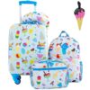 Travelers Club 5 Piece Kids' Luggage Set, Ice Cream