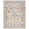 Gertmenian Printed Indoor Boho Area Rug - Non Slip, Ultra Thin, Super Strong, Printed Rug