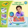 Crayola Light Up Activity Board, Sensory Toy for Toddlers & Kids