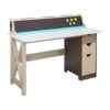 Little Tikes 2-in-1 Chalkboard Wood Desk with Storage, Charging Station and Magnetic Chalkboard- Kids Furniture for Children Boys and Girls Ages 4+ Years to Study, Read and Play