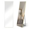 YSSOA Full Length Mirror, Floor Mirror with Stand,Wall-Mounted Dressing Mirror, Bedroom Mirror with Aluminium Frame 65"x22", Gold