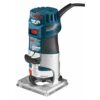 BOSCH PR20EVS Router Tool, 1 Horsepower 5.6 Amp Electronic Variable Speed Palm Router