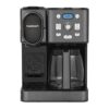 Cuisinart Coffee Maker, 12-Cup Glass Carafe, Automatic Hot & Iced Coffee Maker, Single Server Brewer, Black Stainless Steel, SS-16BKS