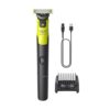 Philips Norelco OneBlade 360 with Connectivity Hybrid Face, Electric Beard Trimmer, Shaver with 360 Blade Tech & 1hr Fast Charge, 1x360 Blade, & 5-in-1 Comb, QP4530/90