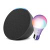 Echo Pop with Globe Electric Smart Color Bulb