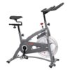 Sunny Health & Fitness Endurance Premium Magnetic Resistance Interactive Indoor Cycling Exercise Bike, Comfortable & Adjustable Seat, Optional Exclusive SunnyFit App Enhanced Bluetooth Connectivity