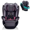 Evenflo Convertible Car Seat with Quick Clean Cover, Revolve360 Extend, Rowe Pink
