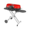 Coleman RoadTrip 285 Portable Stand-Up Propane Grill, Gas Grill with 3 Adjustable Burners & Instastart Push-Button Ignition; Great for Camping, Tailgating, BBQ, Parties, Backyard, Patio & More