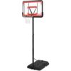 Lifetime Adjustable Shatterproof Fusion Portable Basketball Hoop, 44-Inch Backboard