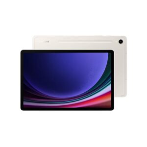 SAMSUNG Galaxy Tab S9 11” 128GB WiFi 7 Android AI Tablet, Snapdragon 8 Gen 2 Processor, AMOLED Screen, Durable Design, S Pen Included, Long Battery Life, Auto Focus Camera, US Version, 2023, Beige