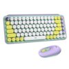 Logitech POP Wireless Mouse and POP Keys Mechanical Keyboard Combo - Customisable Emojis, SilentTouch, Precision/Speed Scroll, Bluetooth, Multi-Device, OS Compatible - Daydream Mint