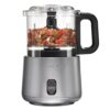 Proctor Silex Durable Electric Vegetable Chopper & Mini Food Processor with 2 Speeds for Chopping, Puree & Emulsify, 3.5 Cups, Silver