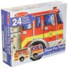 Melissa & Doug Giant Fire Truck Floor Puzzle 24 piece