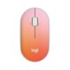 Logitech M340 Wireless Mouse with Limited Edition Prints, USB Receiver and Silent Clicks, Portable Wireless Mouse for Laptop, PC, Windows, Chrome, Surface – Tropical Sunrise