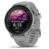 Garmin Forerunner® 255S, Smaller GPS Running Smartwatch, Advanced Insights, Long-Lasting Battery, Powder Gray , 41 MM