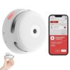 X-Sense Smart Smoke Detector Fire Alarm with Replaceable Battery, Wi-Fi Smoke Detector, Real-Time App Notifications, XS01-WX, 1-Pack  GPT Short Title: