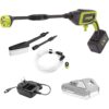Sun Joe 24V-PP350-LTE-P1 24-Volt IONMAX Power Cleaner Kit, W/ 2.0-Ah Battery + Charger, Water Siphon Hose, Utility Brush, and more, Portable Cleaning On-The-Go