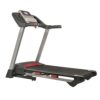 Sunny Health & Fitness Compact & Foldable Treadmill, Non-Slip Surface, Optional Dual Mode Walking/Running, Non-Electric Fixed Incline, Digital Monitor, Smart Bluetooth Connection with SunnyFit App