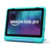 New Amazon Fire HD 8 Kids Pro tablet, ages 6-12. Bright 8" HD screen, includes ad-free content, parental controls, 13-hr battery, slim case for older kids, 32GB, Discovery (2024 release)
