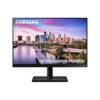 SAMSUNG FT45 Series 24-Inch WUXGA 1920 x 1200 Computer Monitor, 75Hz, IPS Panel, HDMI, DisplayPort, DVI, USB Hub, Built-in Speakers, Height Adjustable Stand, 3 Yr WRNTY (LF24T454GYNXZA),Black