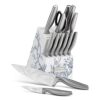 Cuisinart 15pc Caskata Collection™ Stainless Steel Hollow Handle Cutlery Block Set, C77SS-15PKCA