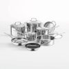 Cuisinart Chef's Classic Stainless Cookware 13-Piece Set, 77-13