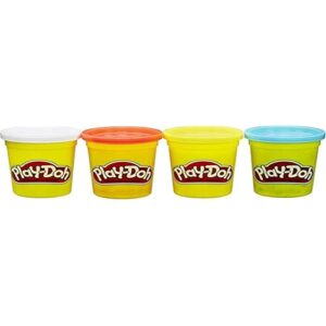 Play-Doh B6508 4 Pack Classic Colors, 16 oz, Small