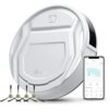 Lefant M210 Pro Robot Vacuum with Powerful Suction, 6 Cleaning Modes, 120 Mins Runtime, Quiet, Self-Charging, Voice Control, Ideal for Pet Hair and Hard Floor, White