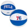Franklin Sports NBA Toy Basketballs - 2 Pack of Kids Soft Mini Basketballs for Over the Door + Indoor Hoops - NBA Fan Shop Kids Soft Toy Basketballs - (2) Mini Balls Included