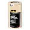 Scotch Contractor Grade Masking Tape, 0.94 inches by 60.1 Yards (540 Yards Total), 2020, 9 Rolls